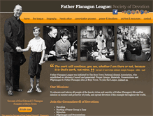 Tablet Screenshot of fatherflanagan.org
